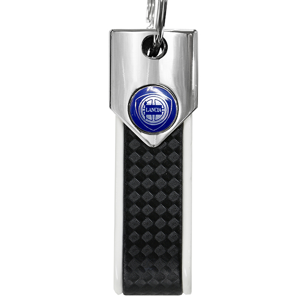 LANCIA Emblem Emblem Keyring(Carbon Look)