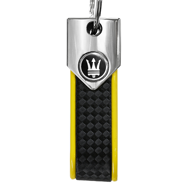 MASERATI Emblem Keyring(Carbon Look)