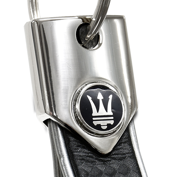 MASERATI Emblem Keyring(Carbon Look)