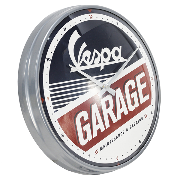 Vespa Official Wall Clock-GARAGE-