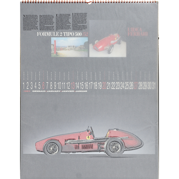 Ferrari Calender1991-L'IDEA Ferrari-