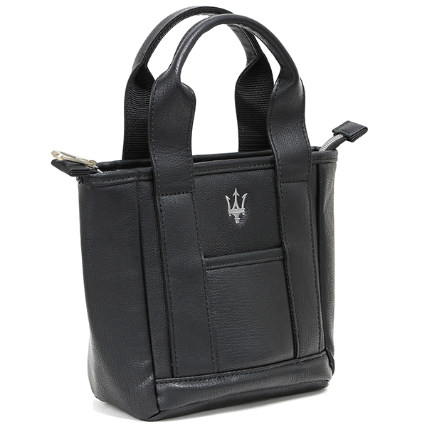 MASERATI Round Tote Bag(Black)<br><font size=-1 color=red>05/16到着</font>