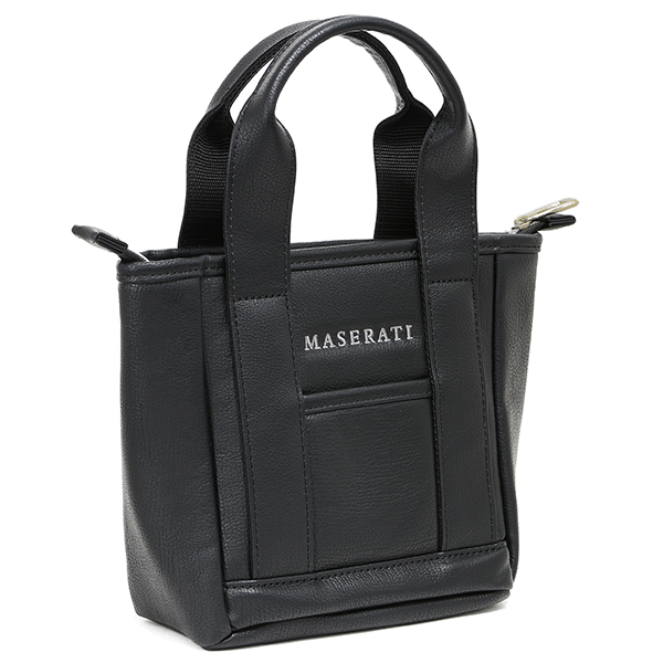 MASERATI Round Tote Bag(Black)