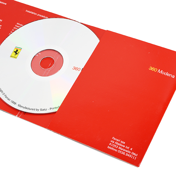 Ferrari360 modena  presentation CD(1999)