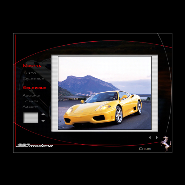 Ferrari360 modena  presentation CD(1999)