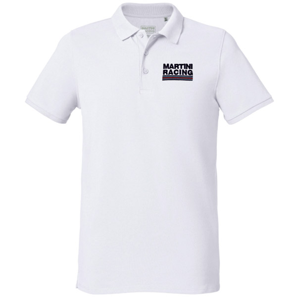 MARTINI RACING Polo Shirts-Sportline-(White)