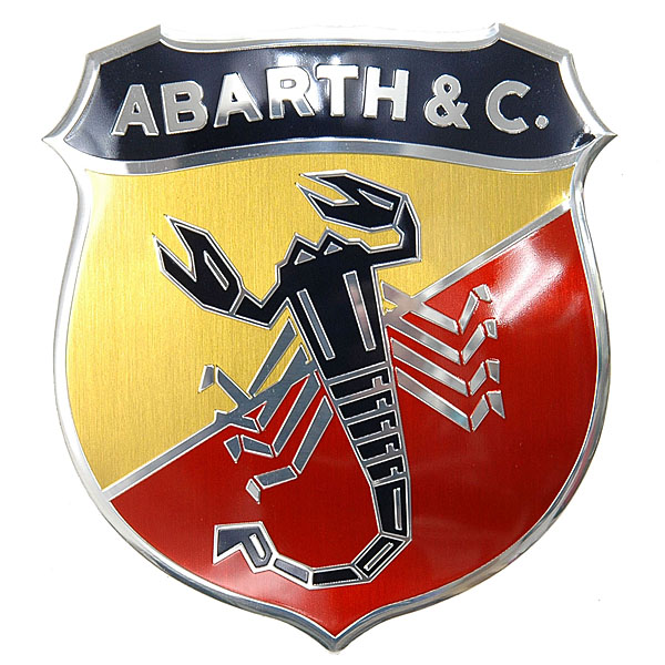 ABARTH Genuine 695 70th Anniversary Front  Emblem