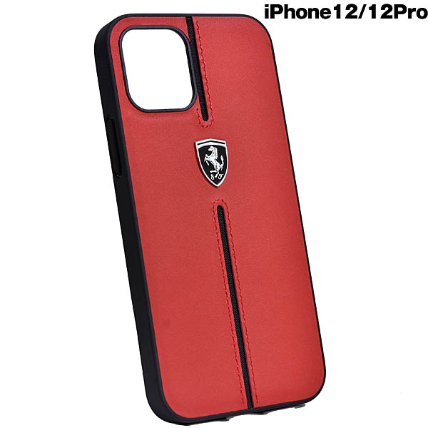 Ferrari純正iPhone12/12 Pro背面ケース(レッド)