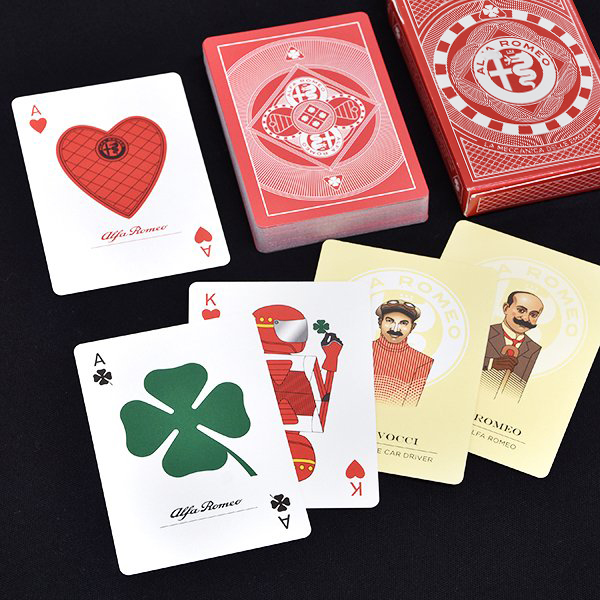Alfa Romeo playing cards 