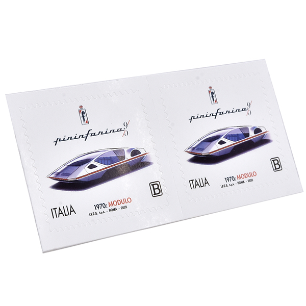 Pininfarina90周年記念メモリアルスタンプ(2枚セット)