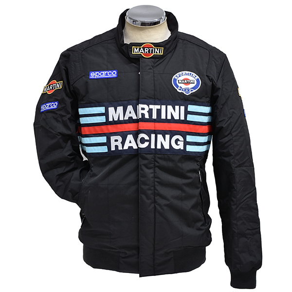 MARTINI RACING Official Bomber Jacket by Sparco(Black)