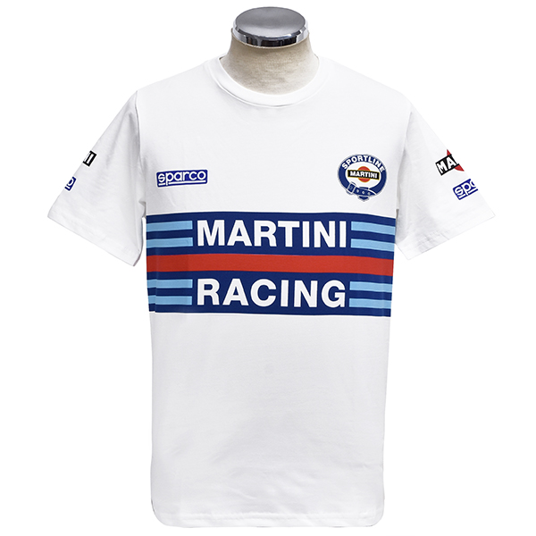 MARTINI RACINGオフィシャルTシャツ(ホワイト) by Sparco