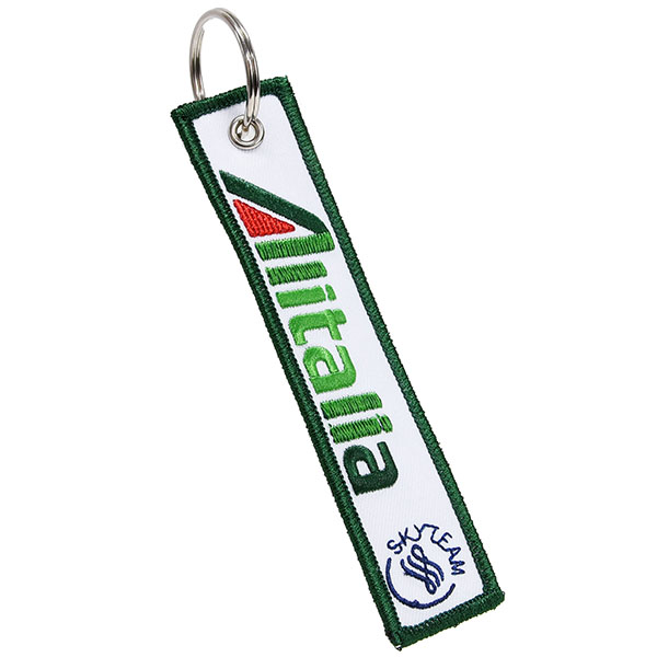 ALITALIA Official Fabric Keyring<br><font size=-1 color=red>05/13到着</font>