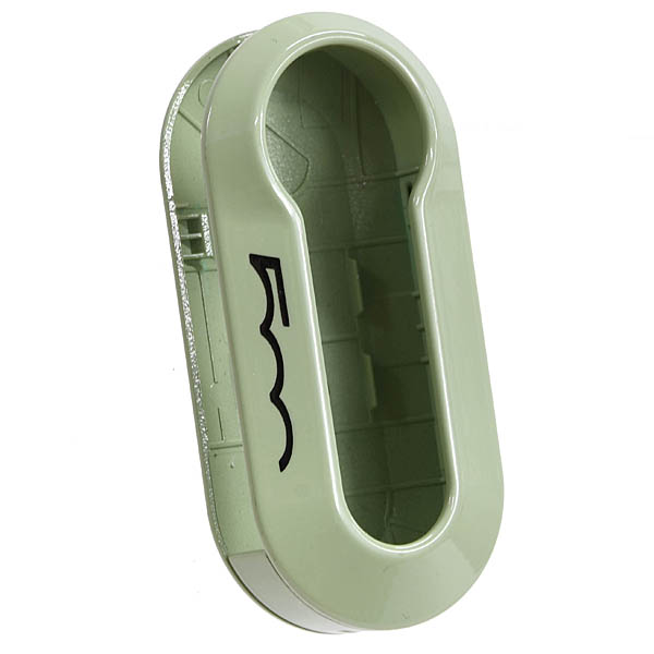 FIAT 500 Key Cover(Opal Green)Logo Black