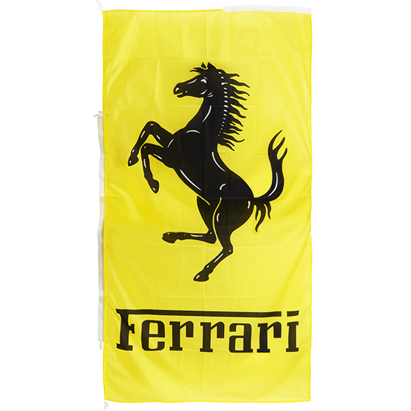 Ferrari Official Cavallino Flag(Yellow)1,200mmX2,200mm