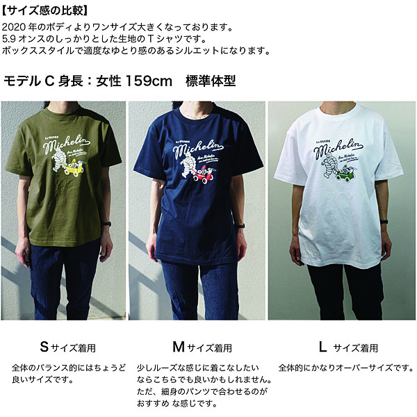 MICHELIN T-Shirts -Outdoor-(Navy)