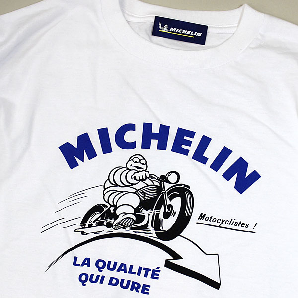 MICHELIN T-Shirts -Motorcycle-(White)