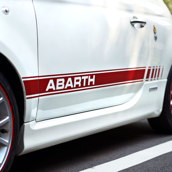 ABARTH Genuine 595 Side Stripe Decor Kit 