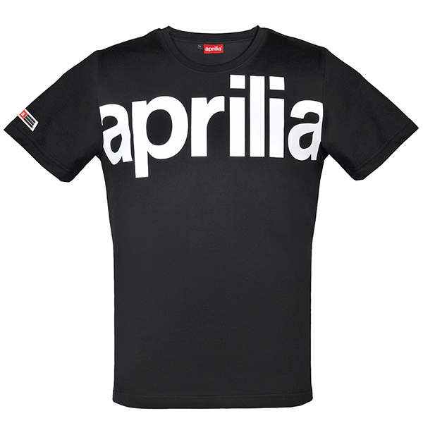 ApriliaオフシャルライフスタイルTシャツ(ブラック)