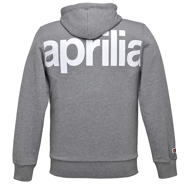 Aprilia Official Life Style Zip Up Hoodie(Gray)