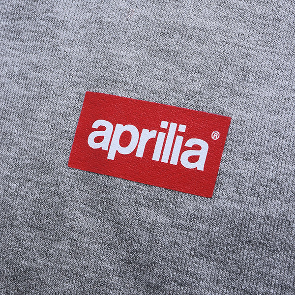 Aprilia Official Life Style Zip Up Hoodie(Gray)