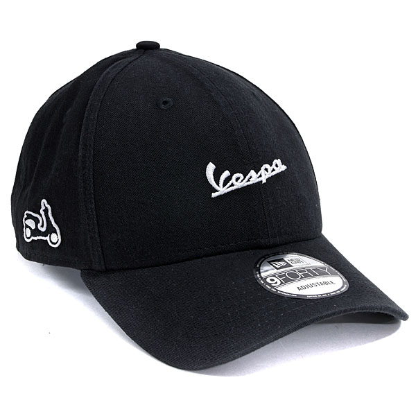 Vespa Baseball Cap-2021-by NEW ERA 9FORTY(Black)