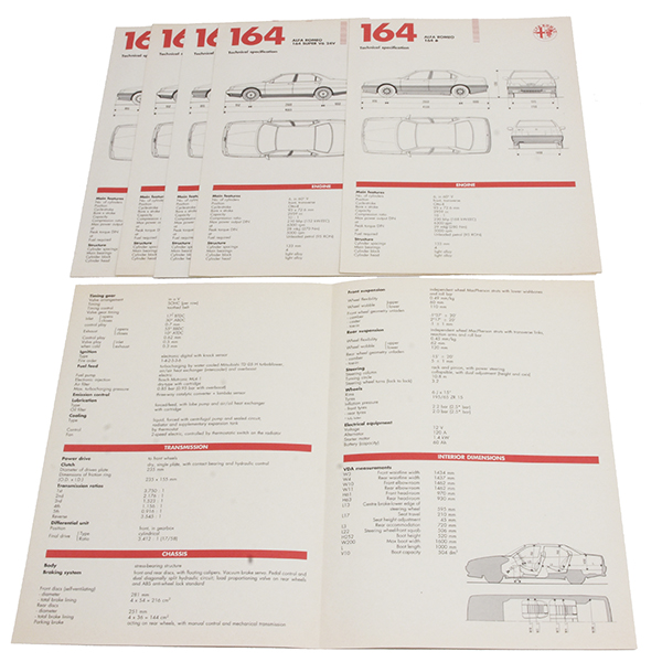 Alfa Romeo 164 (Super/Q4)Press Kit