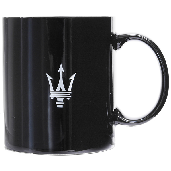 MASERATI Genuine New Logo & Emblem Mug Cup(Black)
