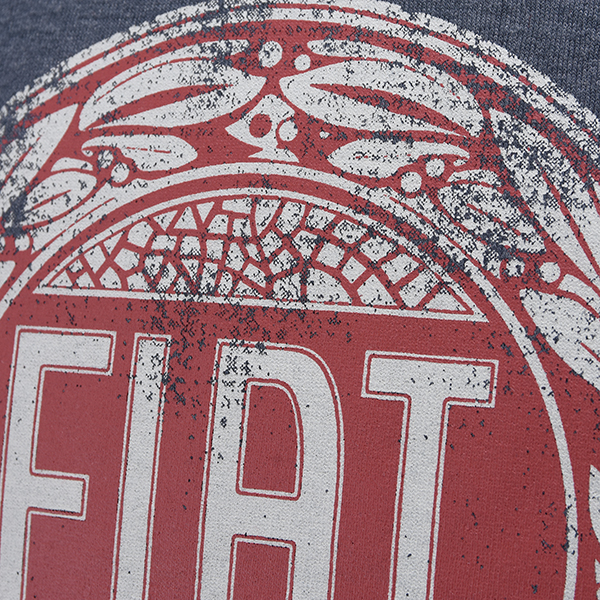 FIAT Official Vintage Emblem Felpa