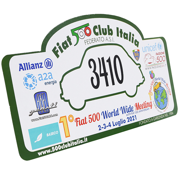 FIAT 500 CLUB ITALIA World Wide Meeting 2021ʥСץ졼ȥС
