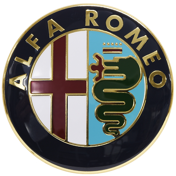 2x74mm 2016 Alfa Romeo GIULIA Emblem Aluminium Logo 147 GT Mito Giulietta 159