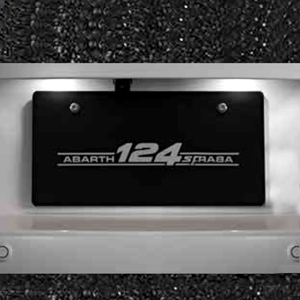 ABARTH Genuine 124 spider Number Plate LED Bulbs