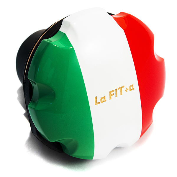 FIAT/ABARTH 500 595 Wooden Fuel Cap (Tricolor/grooved)by La FIT+a