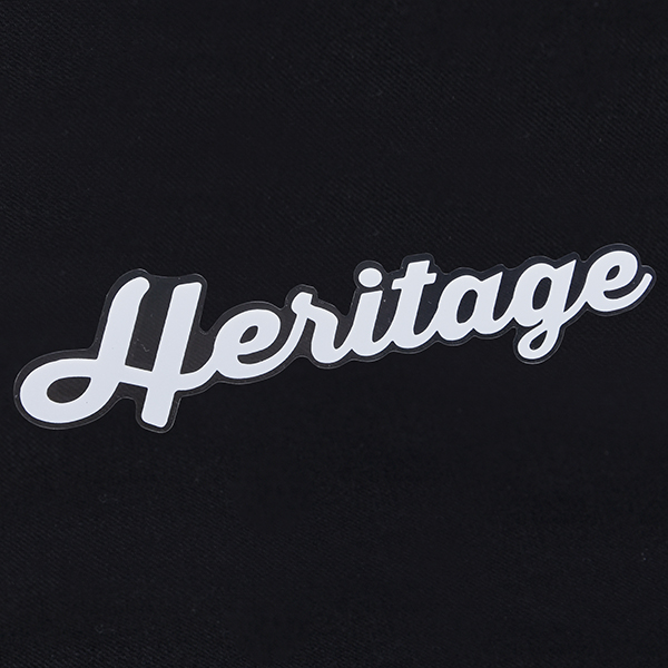 Heritage Logo Sticker (White / Clear Base)