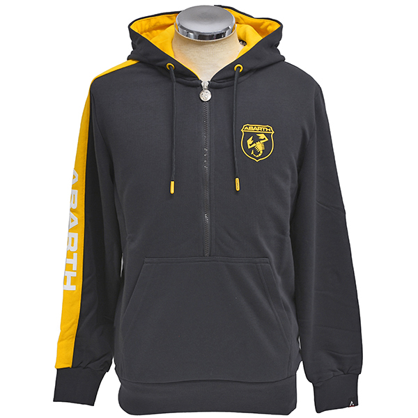 ABARTH Official Yellow Stripe Hoodie