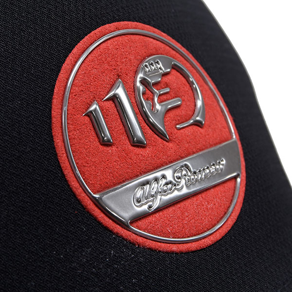 Alfa Romeo純正110周年記念エンブレムベースボールキャップ(ブラック) 