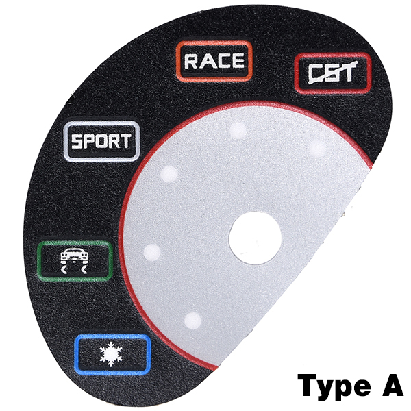 Ferrari Steering Wheel Manettino Dial Sticker
