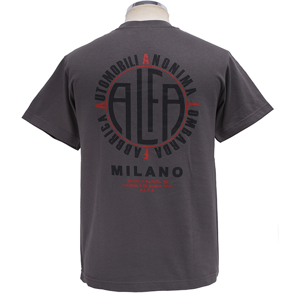 Alfa Romeo A.L.F.A. MILANO T-Shirts (Charcoal)