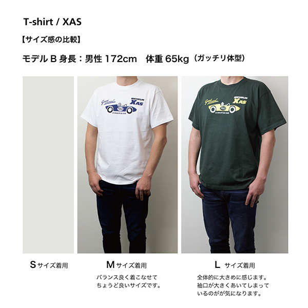 MICHELINオフィシャルTシャツ-XAS-(ネイビー)