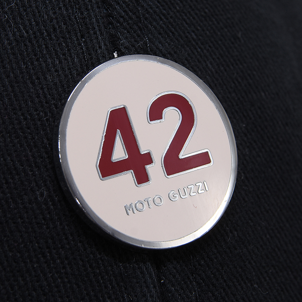 Moto Guzzi Official Baseball Cap -2022-(Black)by NEW ERA
