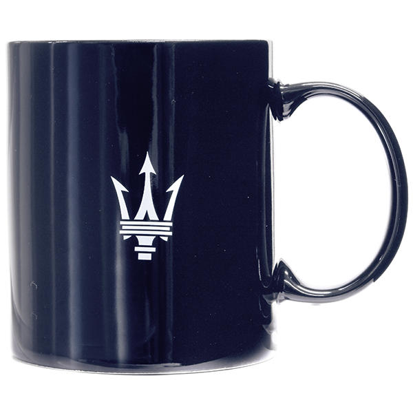 MASERATI Genuine New Logo & Emblem Mug Cup(Navy)