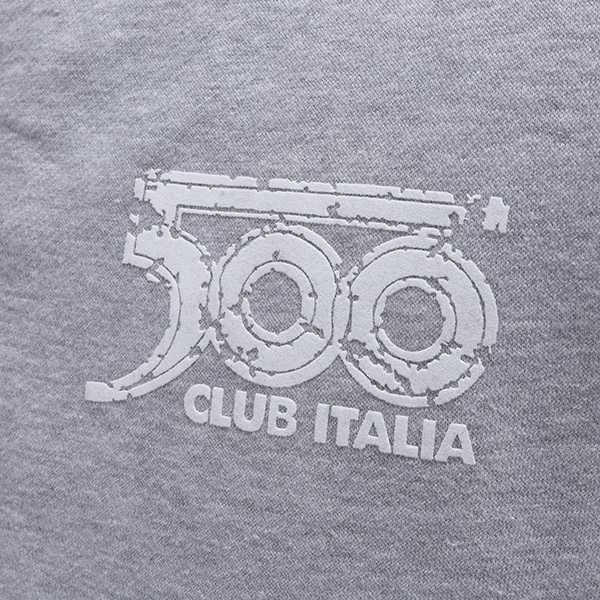 FIAT 500 CLUB ITALIA Base Ball Felpa (Gray)
