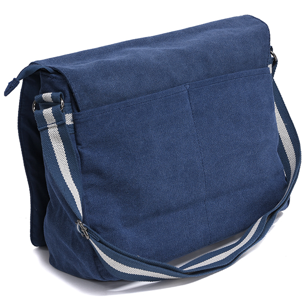 FIAT 500 CLUB ITALIA Denim Shoulder Bag