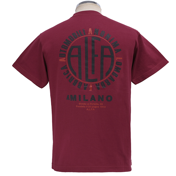 A.L.F.A. MILANO T-Shirts (Burgundy)