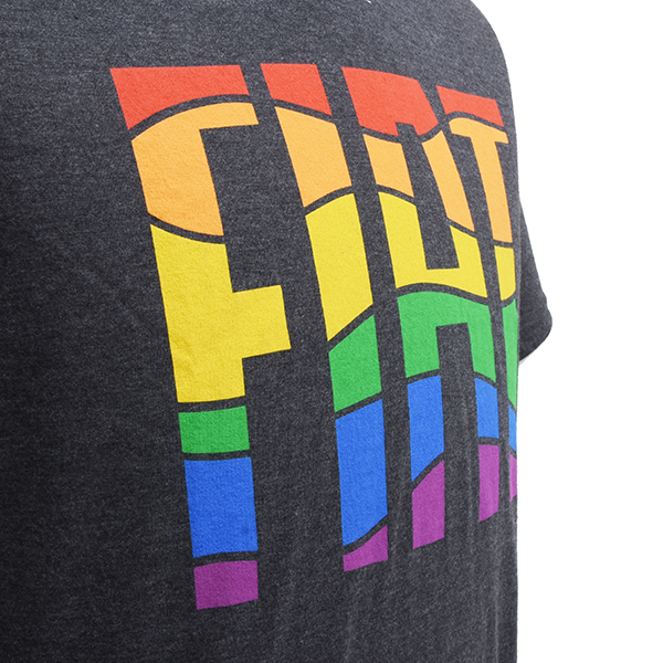 FIAT Official Rainbow Graphic LOGO T-shirts