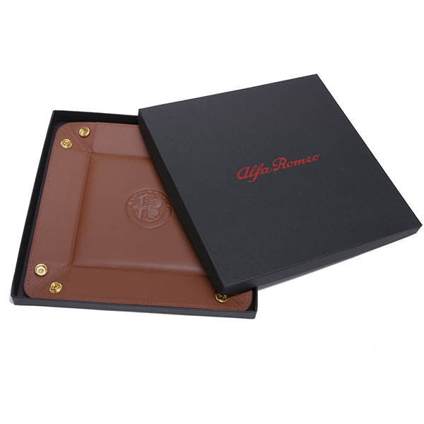 Alfa Romeo Official Leather Catch All Tray by ROYCE