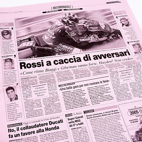 La Gazzetta dello Sport 2005.7.31