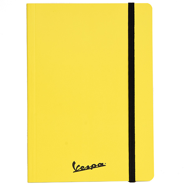 Vespa Official A5 size Note Book (Blue & Yellow)