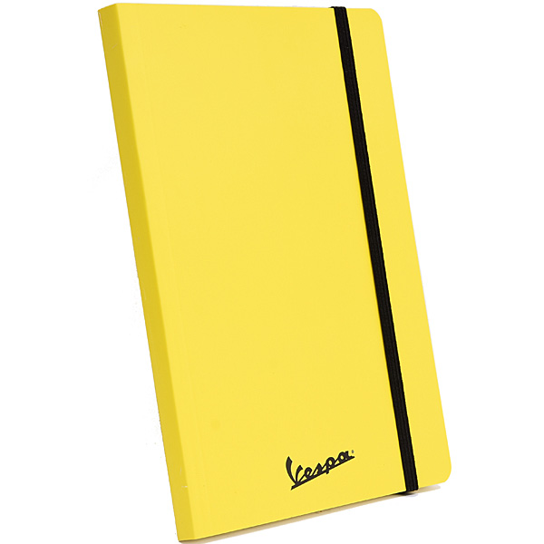 Vespa Official A5 size Note Book (Blue & Yellow)