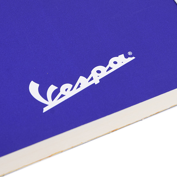 Vespa Official A5 size Note Book (Blue & Yellow)